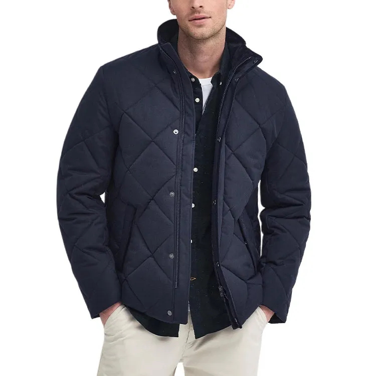 BARBOUR FW24 Puffer Jacket Men's Marine Blue-2