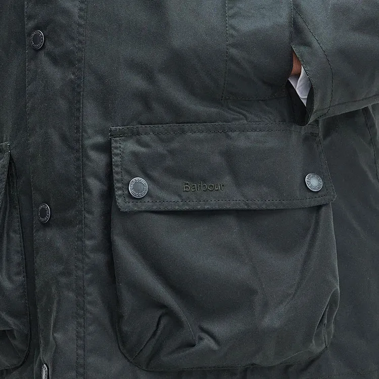 BARBOUR Modern Beaufort Wax Down Jacket-4