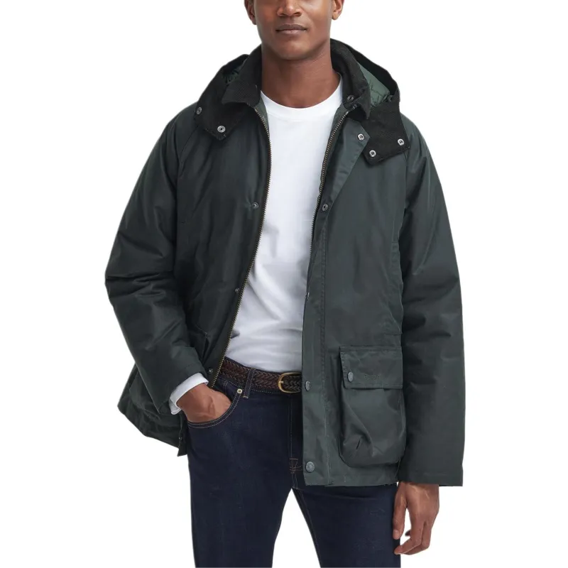 BARBOUR Modern Beaufort Wax Down Jacket-1