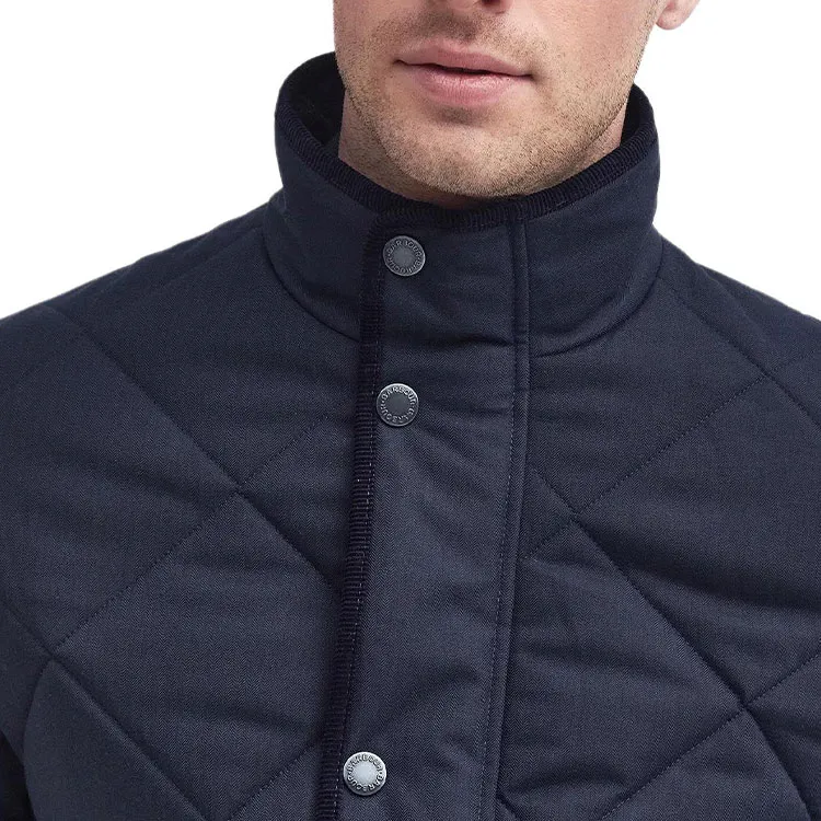 BARBOUR FW24 Puffer Jacket Men's Marine Blue-8