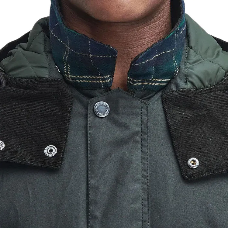 BARBOUR Modern Beaufort Wax Down Jacket-7