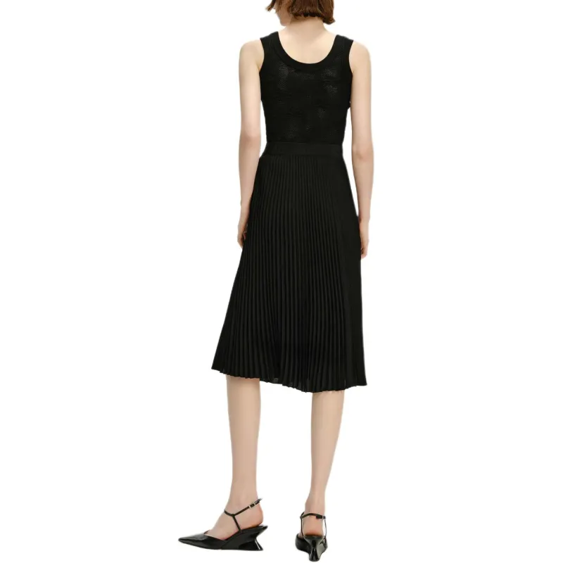 KARL LAGERFELD Casual Long Skirt Women's Black-2