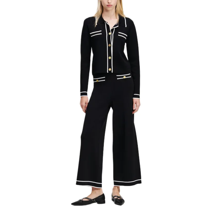KARL LAGERFELD / Karl Lagerfeld Jeans Essential Kitted Culottes-1