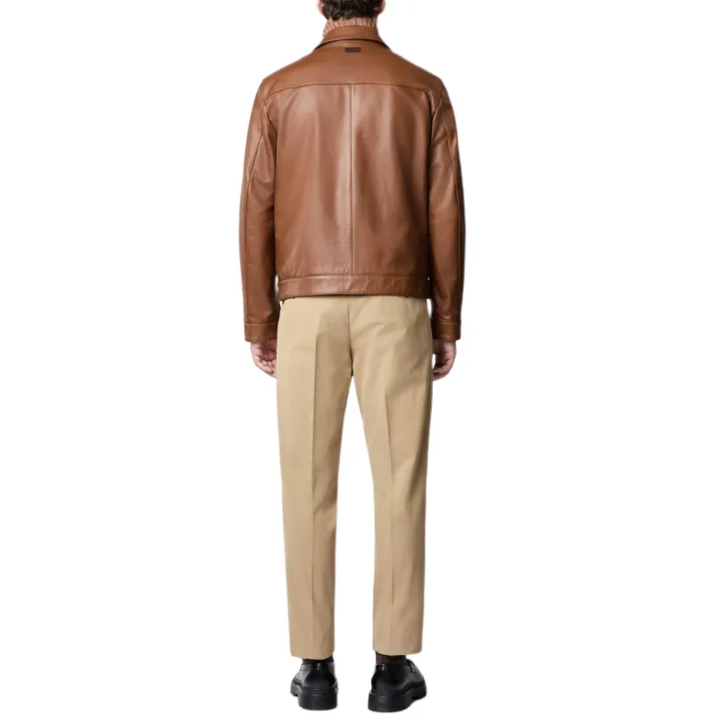 TOD'S Leather Shirt Jacket-3