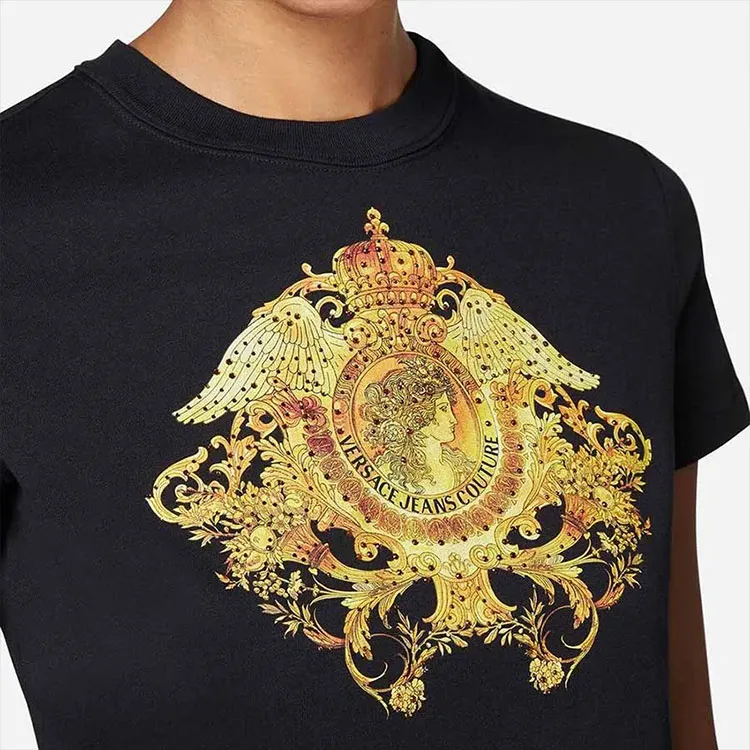 VERSACE JEANS COUTURE T Shirts Women's Black-5