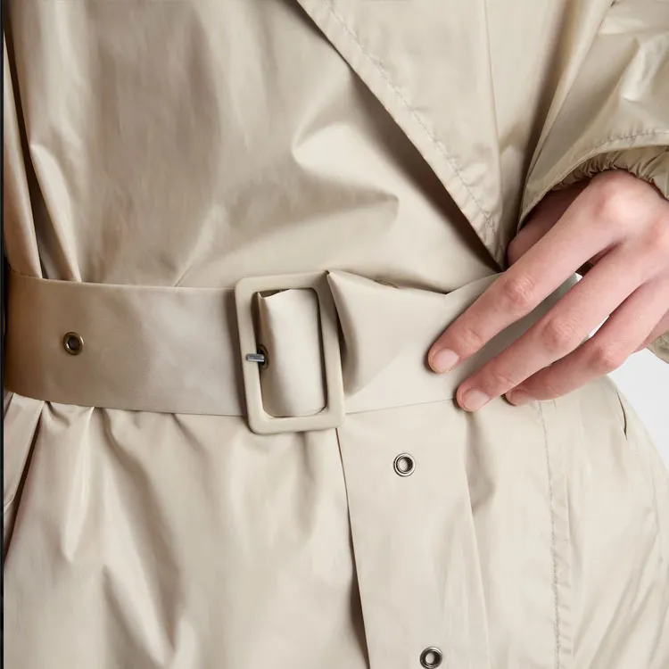 PRADA Trench Coats Women's Ecru-5