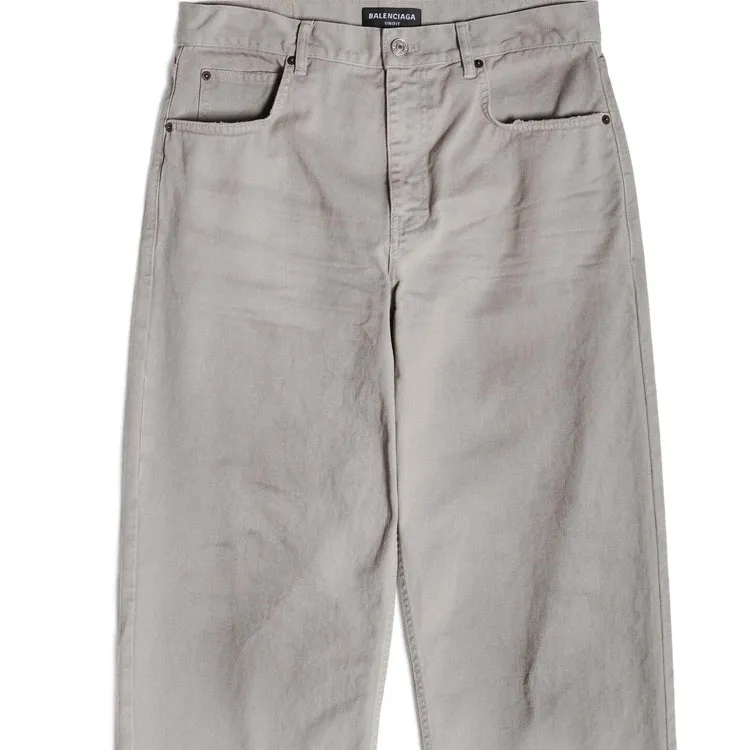 Balenciaga SS23 Jeans Unisex Gray-2