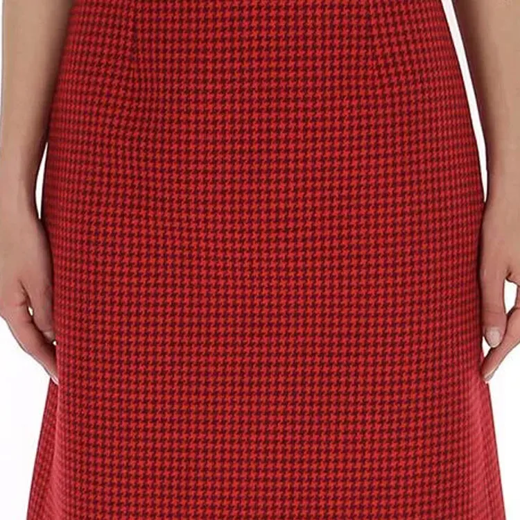Balenciaga Casual Long Skirts Women's Red-3