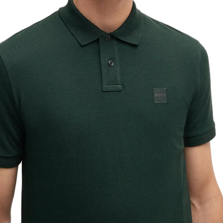 HUGO BOSS FW24 Polo Shirt Men's Light Green-4
