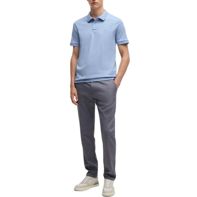 HUGO BOSS FW24 Polo Shirt Men's Light Blue-2
