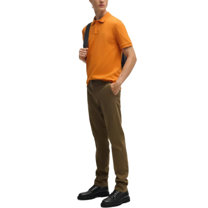 HUGO BOSS FW24 Polo Shirt Men's Light Orange-3