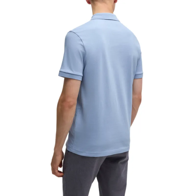 HUGO BOSS FW24 Polo Shirt Men's Light Blue-3