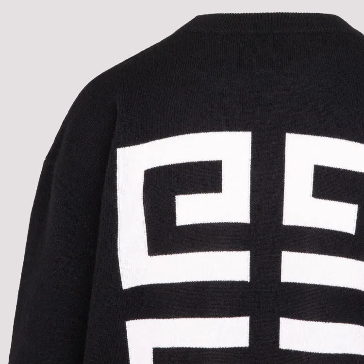 Givenchy 4G Cashmere Sweater 'Black/Pink'-6