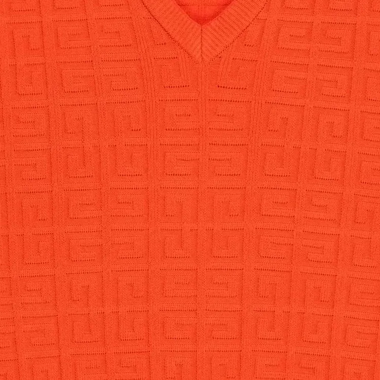 Givenchy Vests Men Orange Red-4