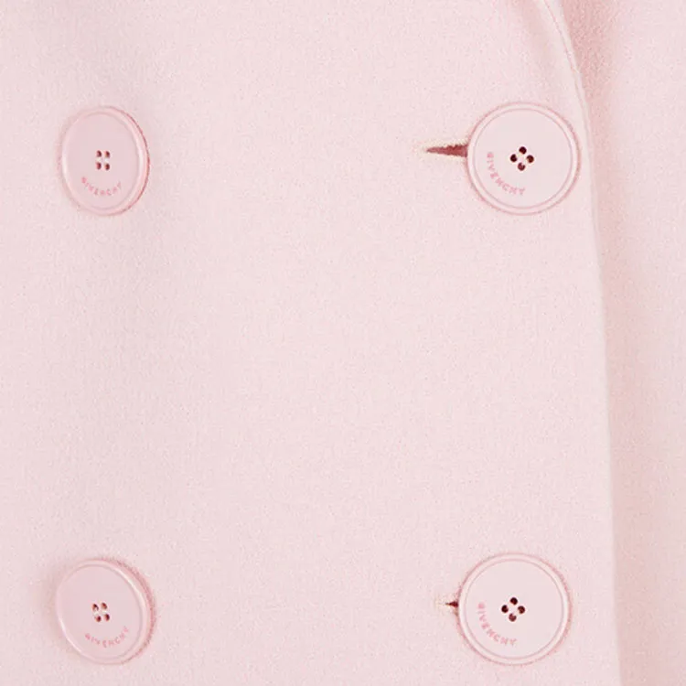 Givenchy Coats Women's Light Pink-3
