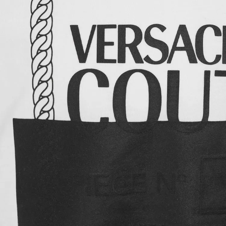 VERSACE T Shirts Men White-3