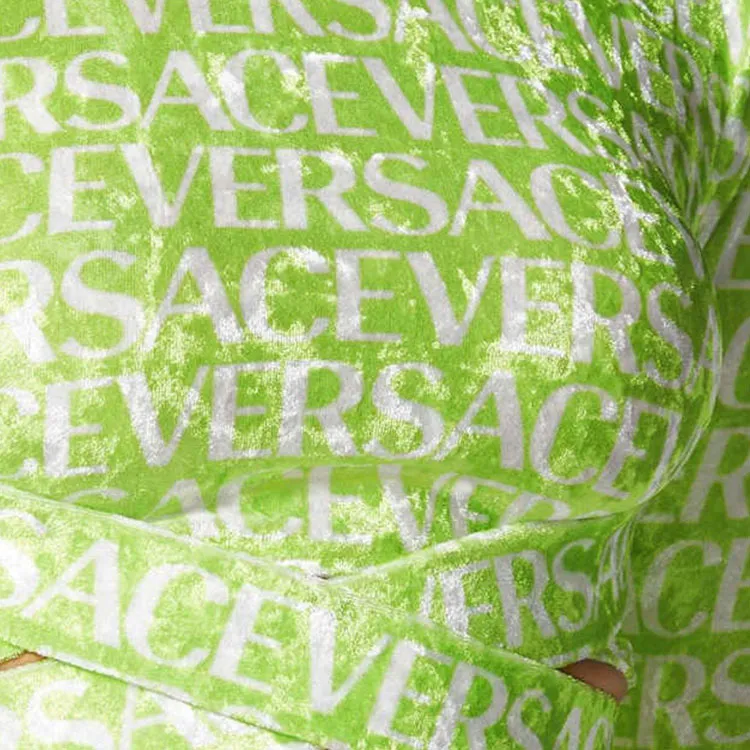 VERSACE All Over Print Blouse 'Green/White'-2