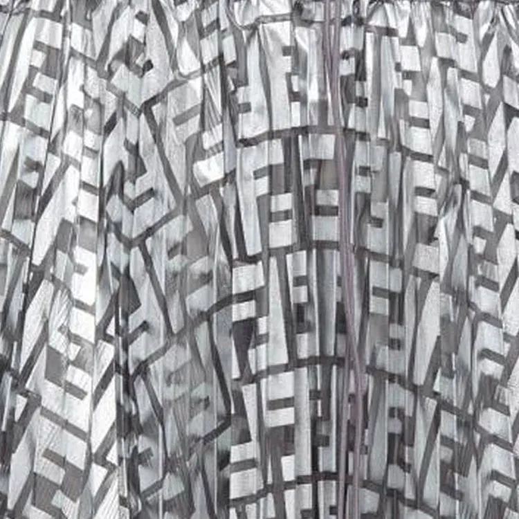 FENDI Casual Long Skirts Women's Silver-2