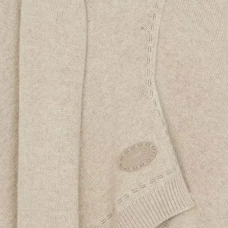 FENDI FW24 Cloak Women's Dove Gray-3