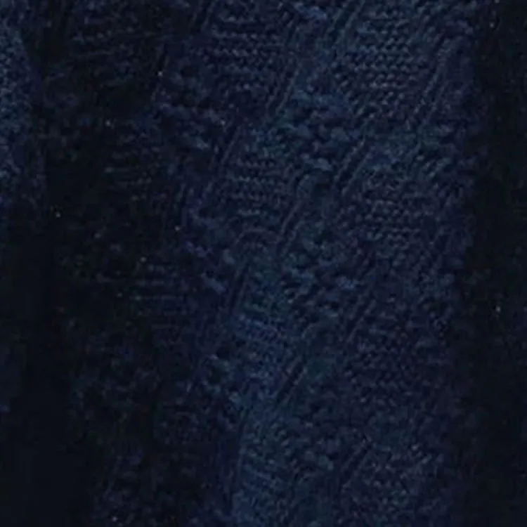 CHANEL Cashmere Sweater Women's Blue-4