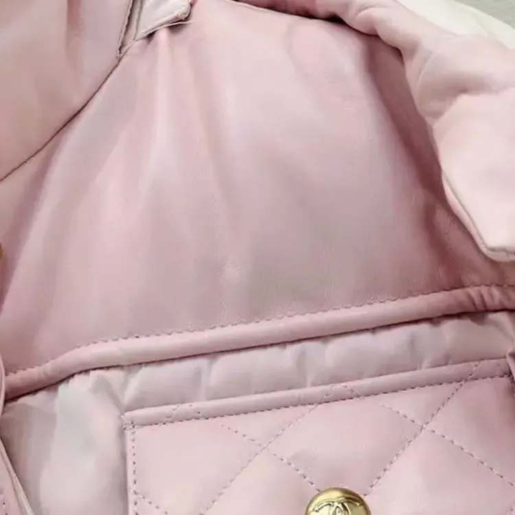 CHANEL FW22 Jackets Coats Women's Pink-4