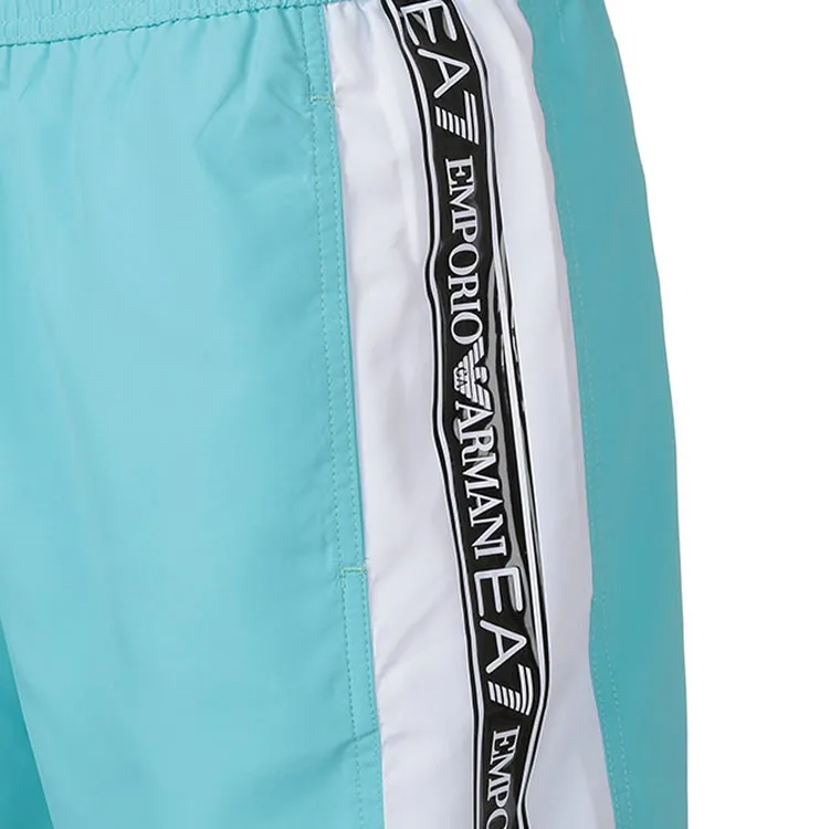 EMPORIO ARMANI Casual Shorts Men Turquoise-3