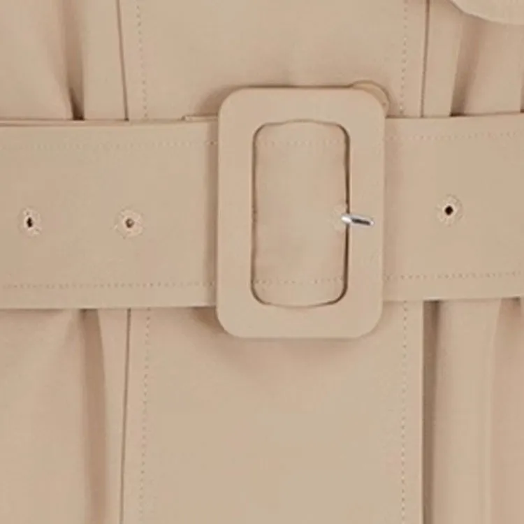 EMPORIO ARMANI Trench Coat With Belt In Water repellent Technical Cotton-5