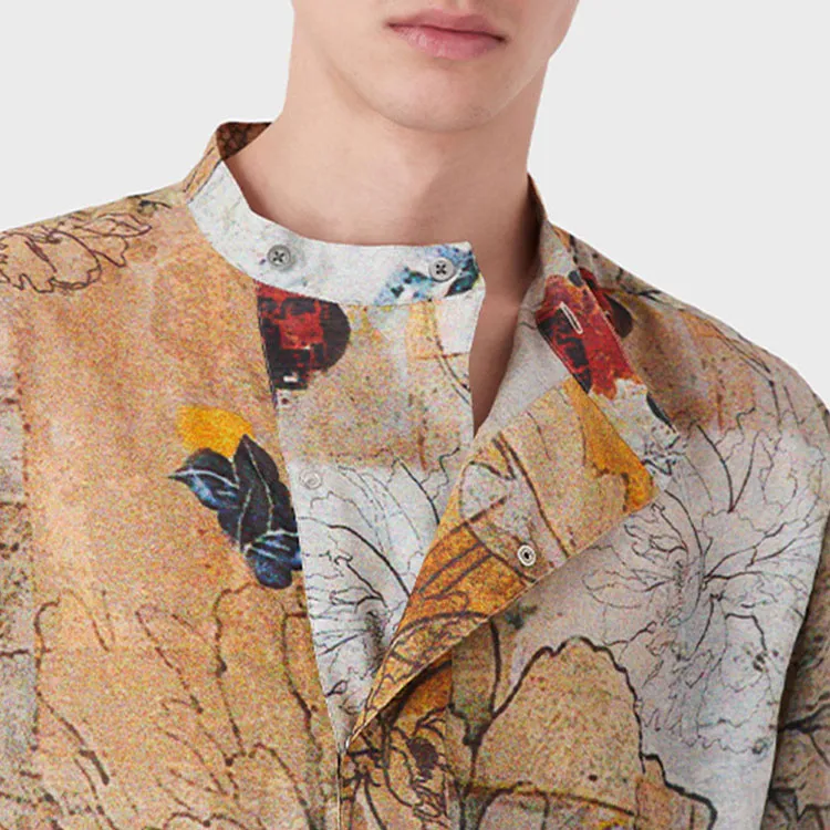 EMPORIO ARMANI Shirts Men Multicolor-4