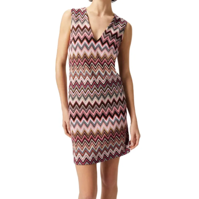 MISSONI Zigzag pattern Mini Dress-2