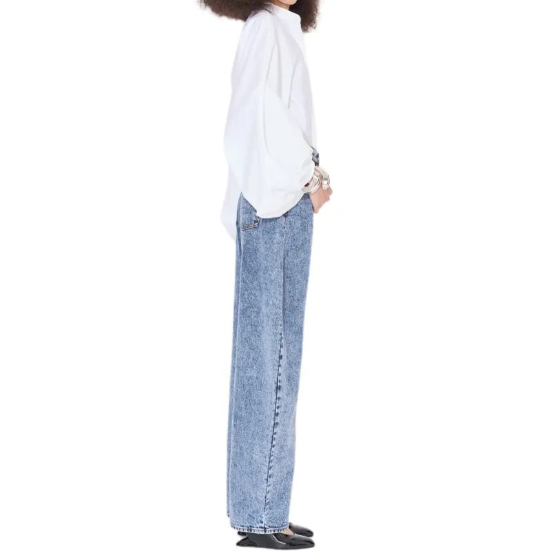 Alaia Poplin Balloon Shirt-3
