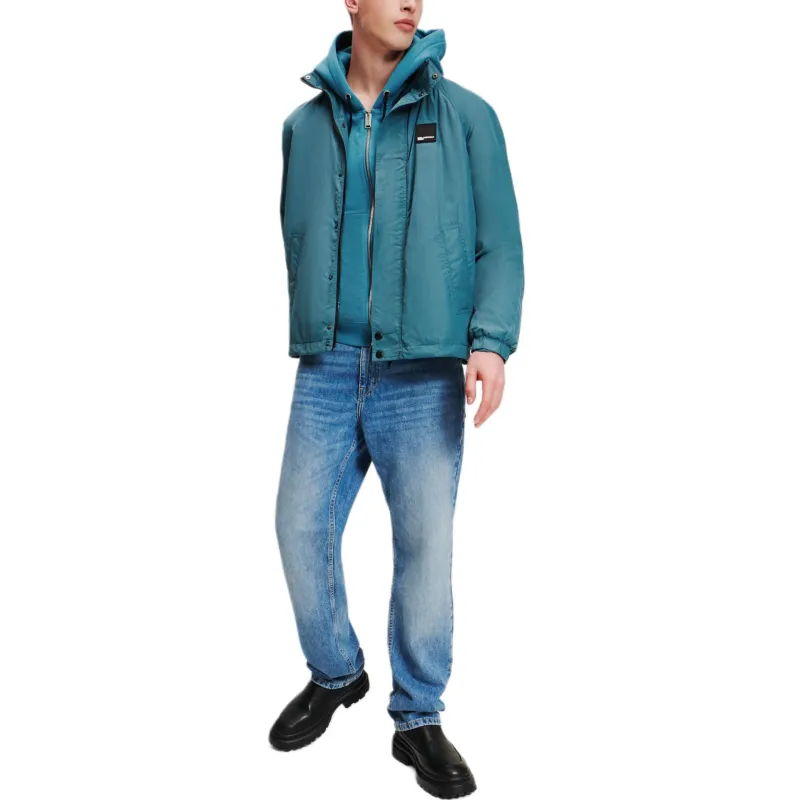 KARL LAGERFELD FW24 Jackets Coats Men's Blue-1