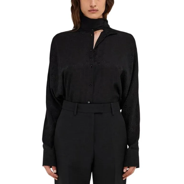 Ferragamo Sash Collar Blouse-3