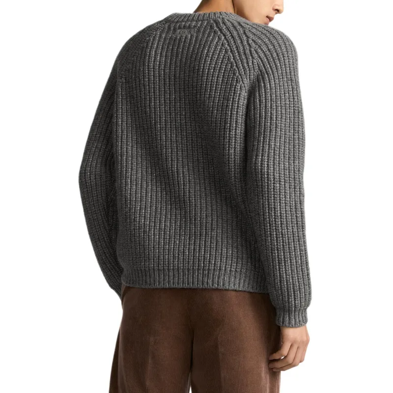 DIOR Icon FW24 Sweater Men's Gray-4
