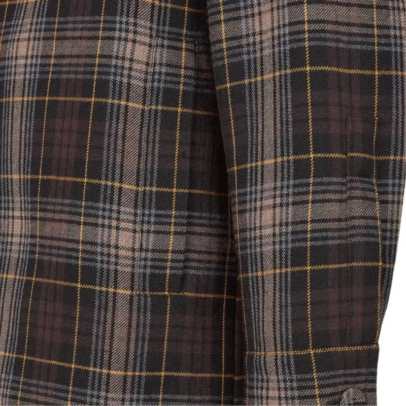 FENDI Checked Long Sleeved Jacket-4