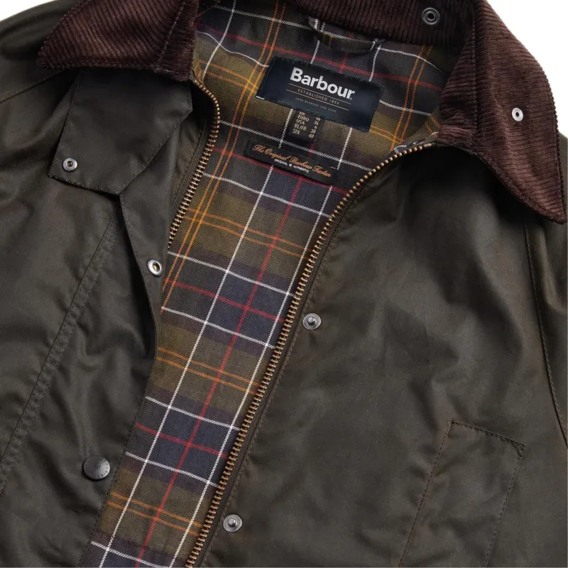 BARBOUR Bedale Waxed Jacket-12