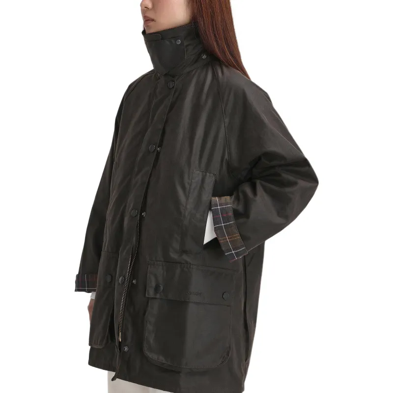 BARBOUR Bedale Waxed Jacket-5