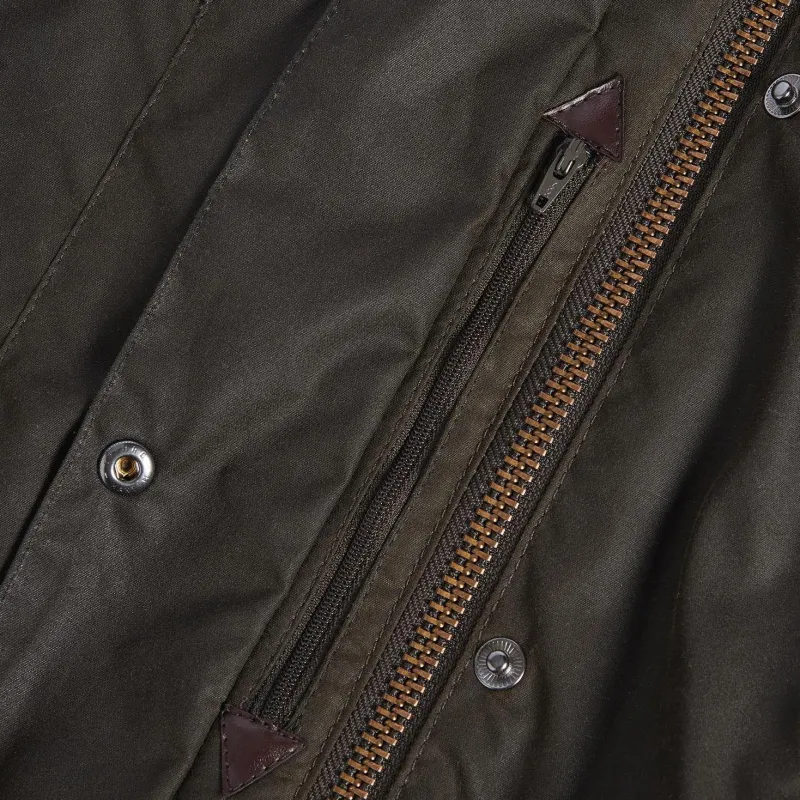 BARBOUR Bedale Waxed Jacket-9