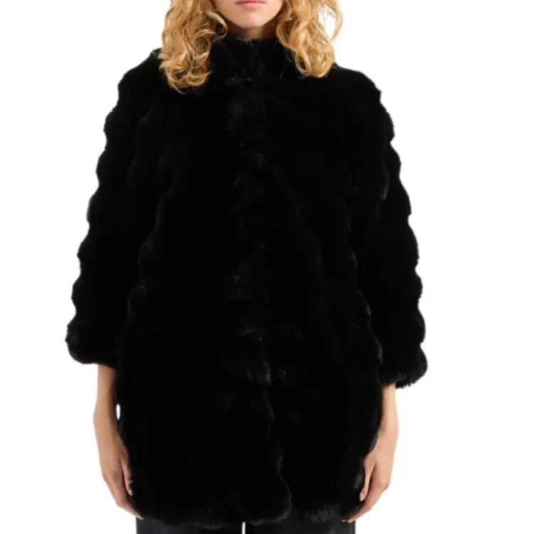 ARMANI EXCHANGE Faux-fur Coat-1