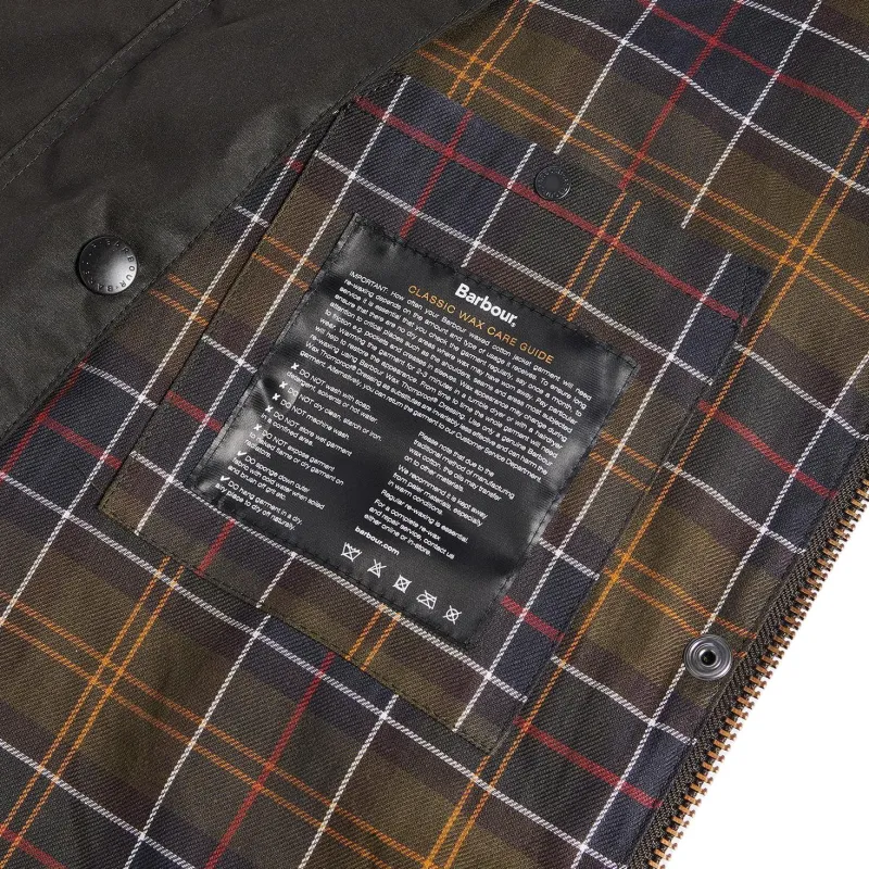BARBOUR Bedale Waxed Jacket-7