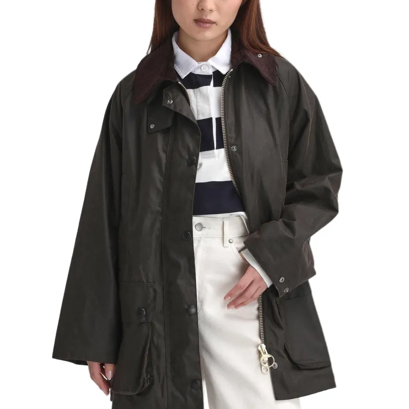 BARBOUR Bedale Waxed Jacket-2