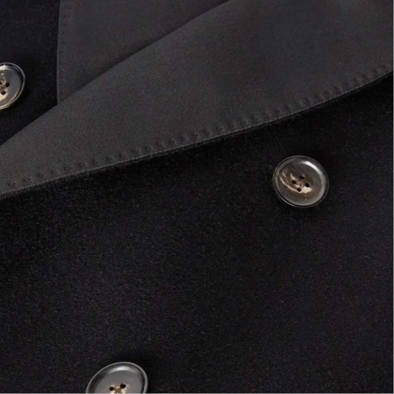Loro Piana FW24 Coats Men's Black-6