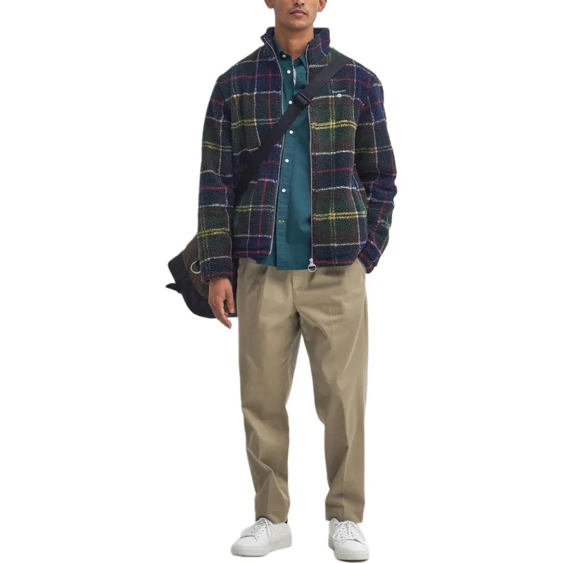 BARBOUR Checked Zipped Jacket-1