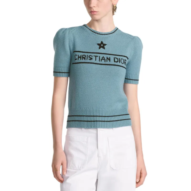 DIOR SS25 Knitwear Women's Blue-3