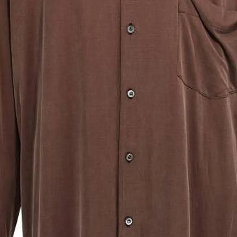 Magliano Braided Strap Detailed Spread Collared Shirt-2
