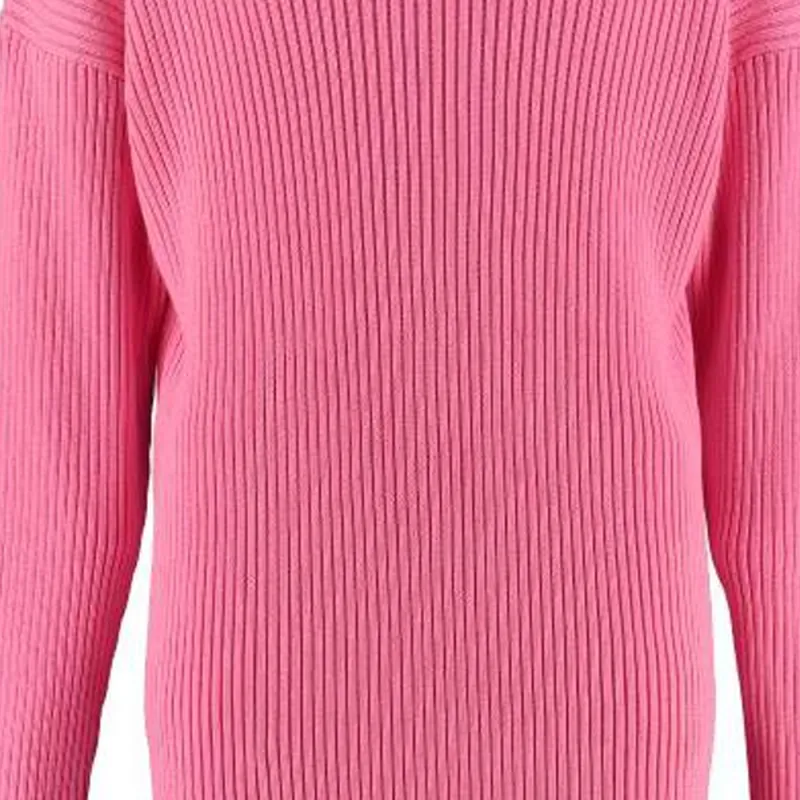 Balenciaga FW23 Sweater Loose Fit Style Men's Pink-3