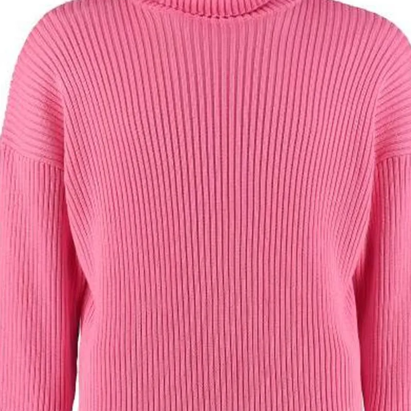 Balenciaga FW23 Sweater Loose Fit Style Men's Pink-4