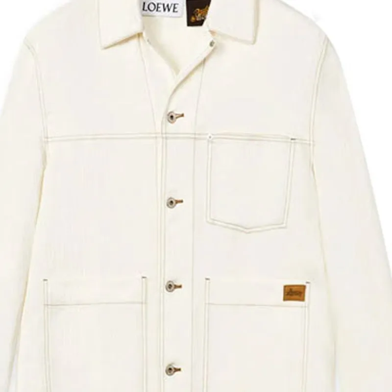 LOEWE Jackets Men White-5