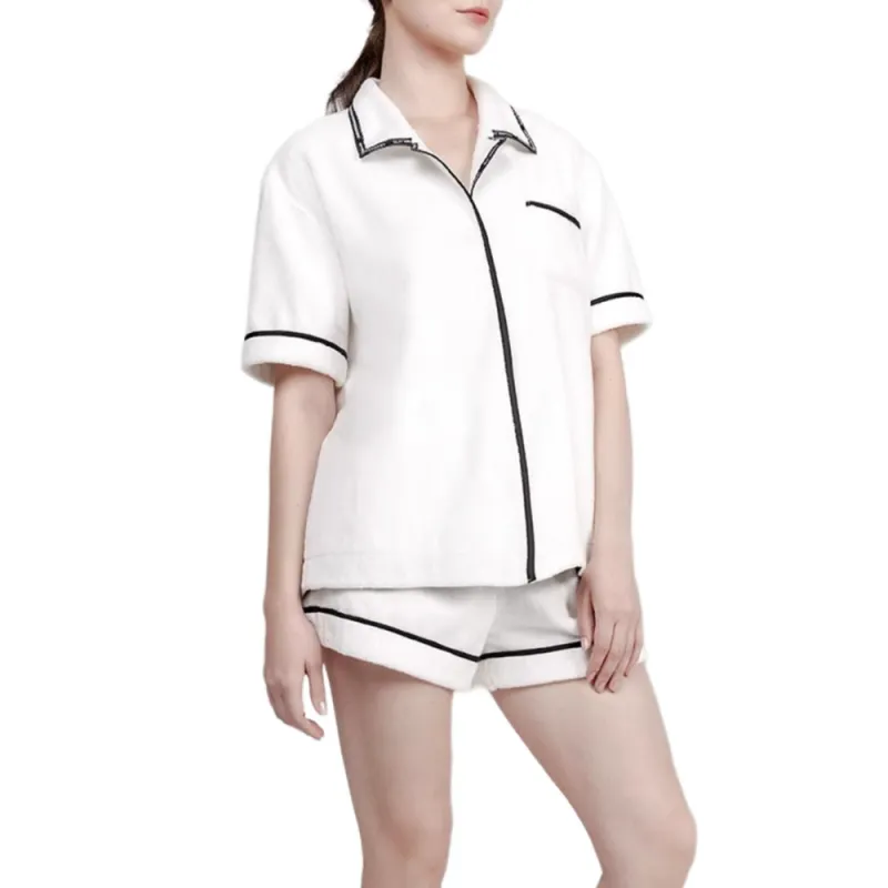 SILKY MIRACLE FW24 Pajama Set Women's White-2