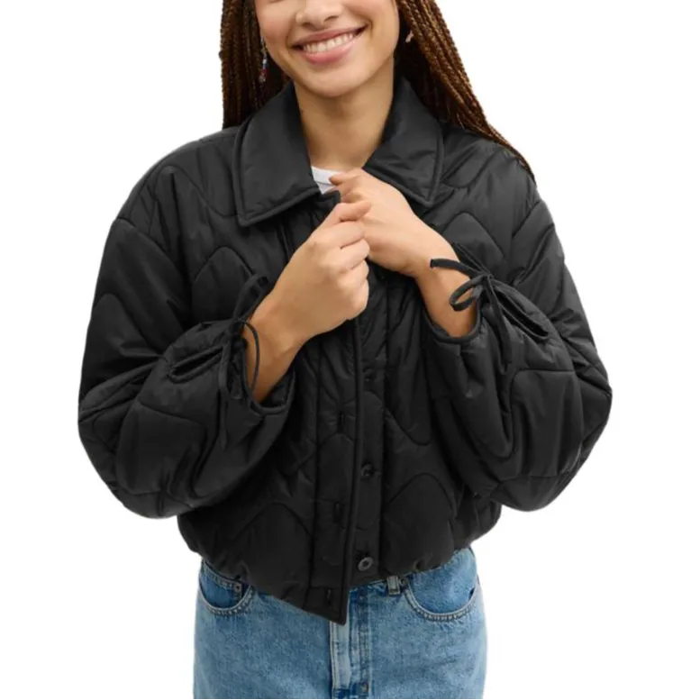 COACH FW24 Puffer Jacket Women's Black-2