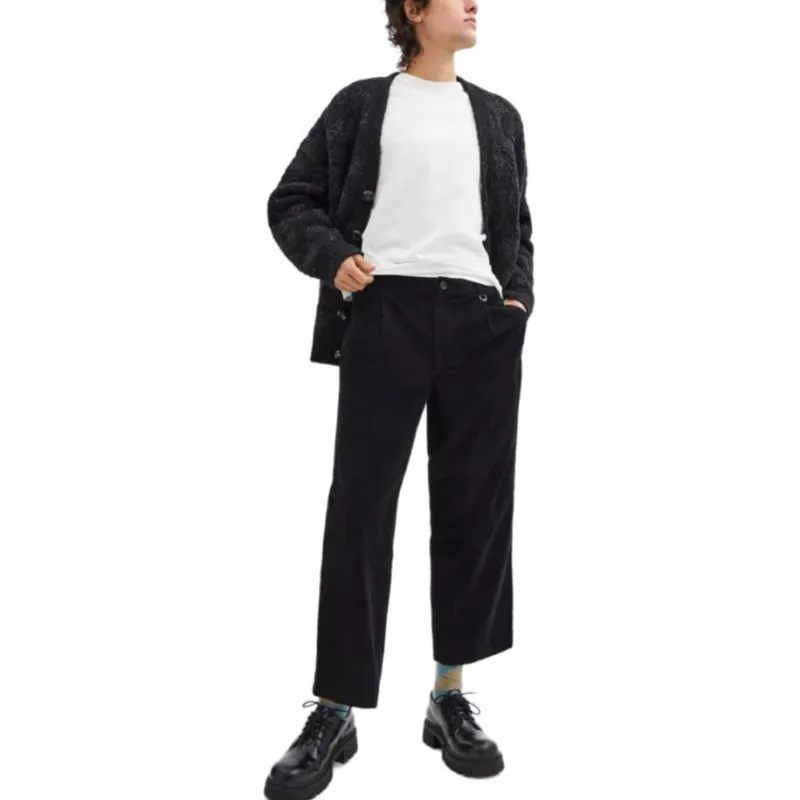 COACH FW24 Casual Pants Men's Black-1